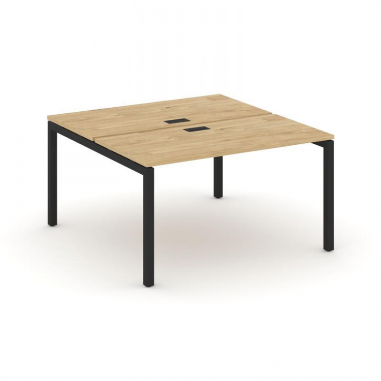 Style Project Рабочая станция 2-х сторон. SN-5P.DRS-012 Тиквуд Светлый/Металл Черный 1180*1432*750