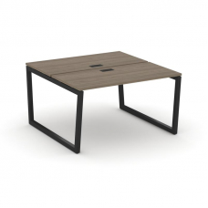 Style Project Рабочая станция 2-х сторон. SN-5T2.DRS-001 Вяз Благородный/Металл Черный/Заглушка Плас