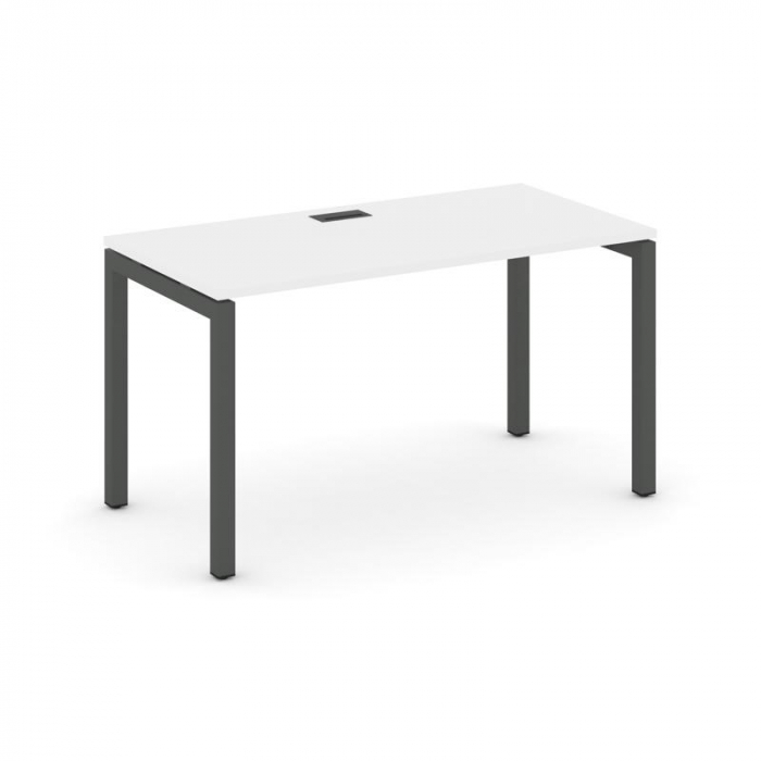 Style Project Стол письменный SN-5P.SP-022 Белый/Металл Антрацит 1180*800*750