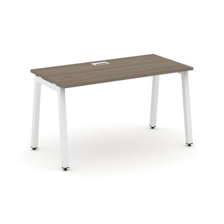 Style Project Стол письменный SN-5A.SP-003 Вяз Благородный/Металл Белый 1380*600*750