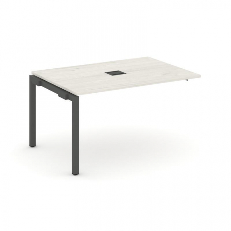 Style Project Проходной наб. элем. перег. стола SN-5P.NSPRG-003 Дуб Наварра/Металл Антрацит 1380*980