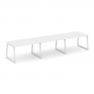 Style Project Стол переговорный SN-5T1.SPRG-024.3 Белый/Металл Белый 4740*980*750