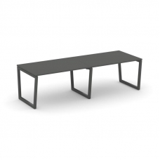 Style Project Стол переговорный SN-5T2.SPRG-011.3 Антрацит/Металл Антрацит 1960*980*750