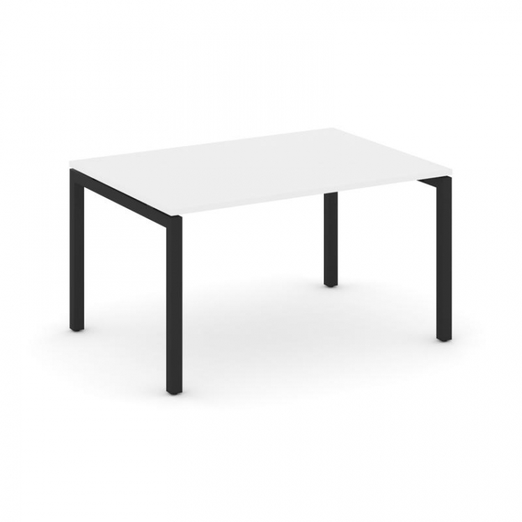 Style Project Стол переговорный SN-5P.SPRG-004.3 Белый/Металл Черный 1580*980*750