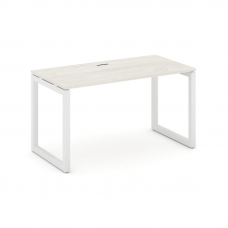 Style Project Стол письменный SN-5O.SP-004 Дуб Наварра/Металл Белый 1580*600*750