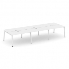 Style Project Рабочая станция 2-х сторон. SN-5A.DRS-061 Белый/Металл Белый 2940*1232*750