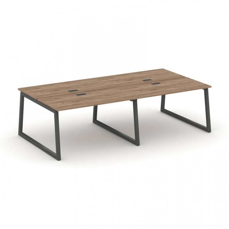 Style Project Рабочая станция 2-х сторон. SN-5T1.DRS-052 Дуб Табак/Металл Антрацит/Черный Пластик 23