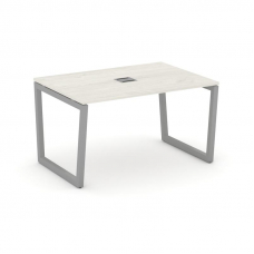 Style Project Стол переговорный SN-5T2.SPRG-002 Дуб Наварра/Металл Серый/Заглушка Металл Серый 1180*