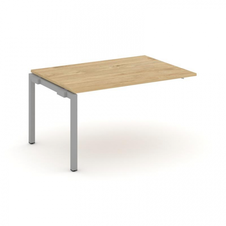 Style Project Проходной наб. элем. перег. стола SN-5P.NSPRG-003.3 Тиквуд Светлый/Металл Серый 1380*9