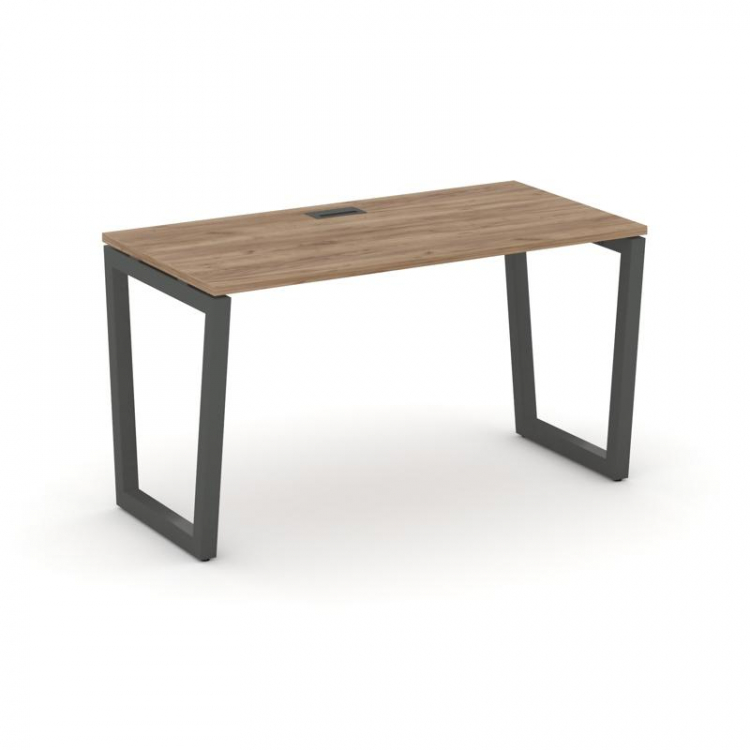 Style Project Стол письменный SN-5T2.SP-015 Дуб Табак/Металл Антрацит/Черный Пластик 1780*700*750