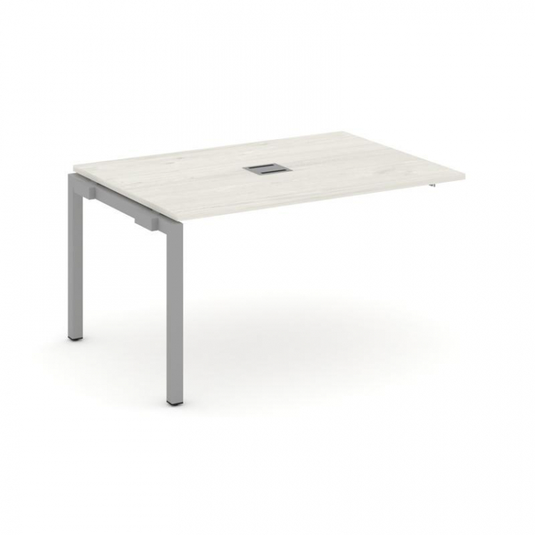 Style Project Проходной наб. элем. перег. стола SN-5P.NSPRG-002 Дуб Наварра/Металл Серый 1180*980*75