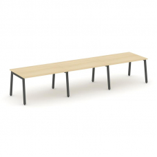 Style Project Стол переговорный SN-5A.SPRG-021.3 Акация Лорка/Металл Антрацит 2940*980*750