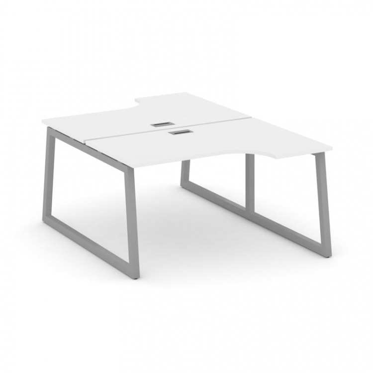 Style Project Рабочая станция эргоном. SN-5T1.DRPA-012 Белый/Металл Серый/Заглушка Пластик Серебро 1