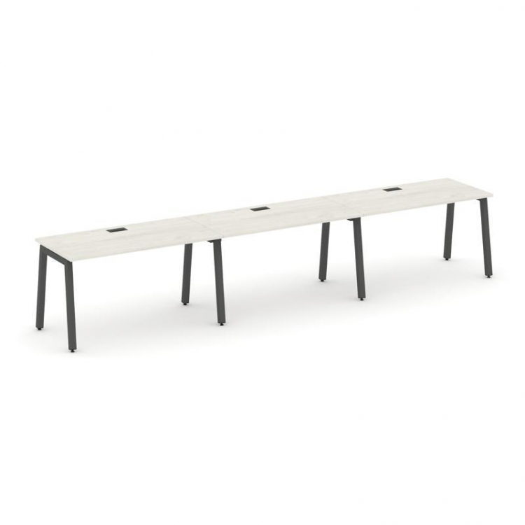 Style Project Рабочая станция 1 сторон. SN-5A.ORS-032 Дуб Наварра/Металл Антрацит 3540*600*750