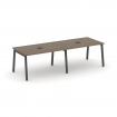 Style Project Стол переговорный SN-5A.SPRG-013 Вяз Благородный/Металл Антрацит 2760*980*750