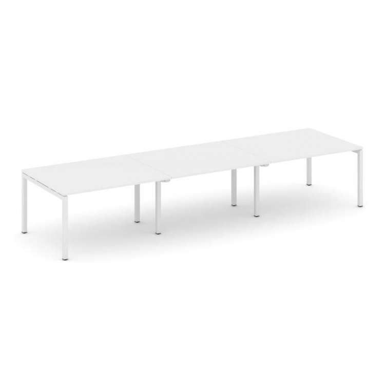 Style Project Стол переговорный SN-5P.SPRG-053.3 Белый/Металл Белый 4410*1180*750