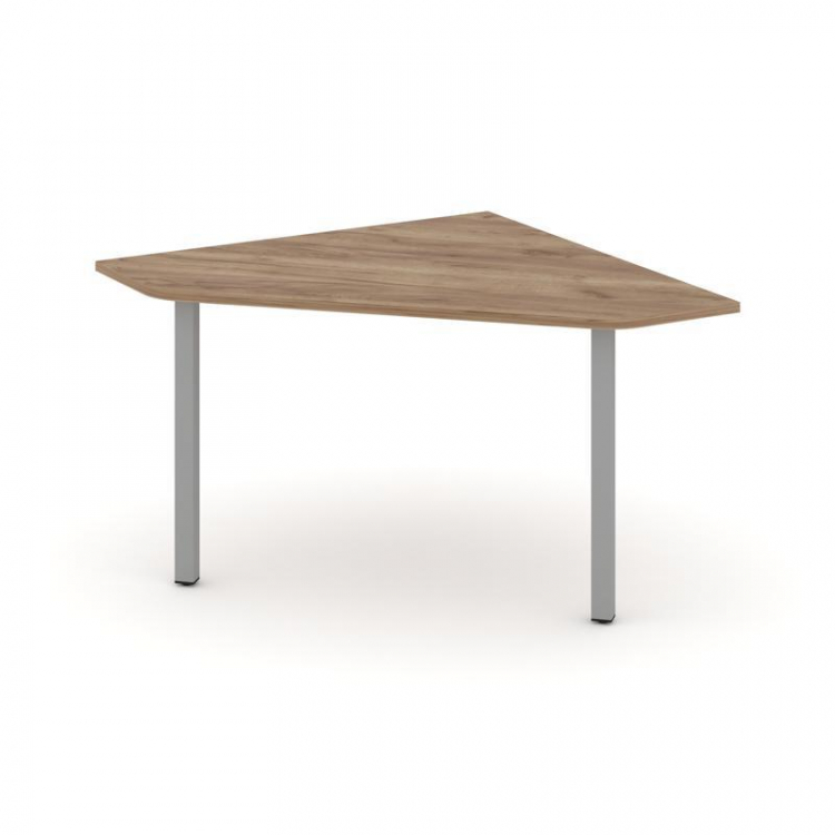 Style Project Угловой элемент перег. стола SN-5.UPRG-031 Дуб Табак/Металл Серый 1180*1180*750