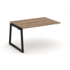 Style Project Проходной наб. элем. перег. стола SN-5T1.NSPRG-001.3 Дуб Табак/Металл Черный 980*980*7