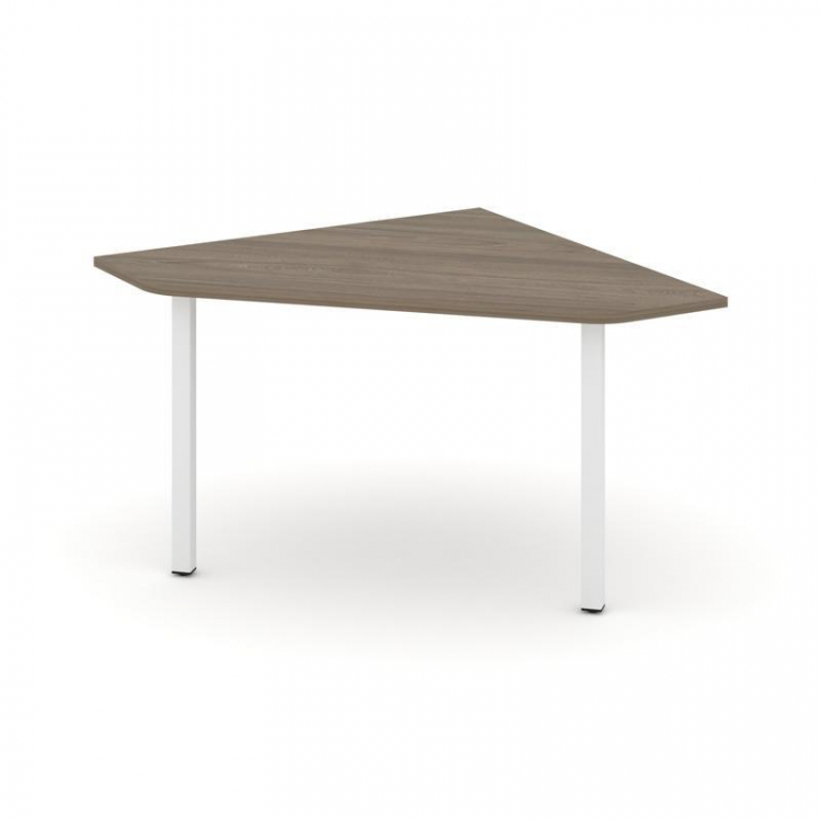 Style Project Угловой элемент перег. стола SN-5.UPRG-031 Вяз Благородный/Металл Белый 1180*1180*750