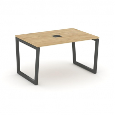 Style Project Стол переговорный SN-5T2.SPRG-001 Тиквуд Светлый/Металл Антрацит/Заглушка Металл Антра