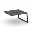 Style Project Стол-приставка к опор. элем. SN-5T1.DPRS-012 Антрацит/Металл Черный/Заглушка Пластик Ч