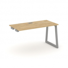 Style Project Стол-приставка к опор. элем. SN-5T1.OPRS-021 Тиквуд Светлый/Металл Серый/Заглушка Плас