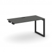 Style Project Стол-приставка к опор. элем. SN-5O.OPRS-013 Антрацит/Металл Черный 1380*700*750