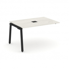 Style Project Проходной наб. элем. перег. стола SN-5A.NSPRG-003 Дуб Наварра/Металл Черный 1380*980*7