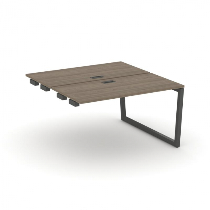 Стайл Проджект Стол-приставка к опор. элем. SN-5T2.DPRS-003 Вяз Благородный/Металл Антрацит/Черный П