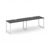 Style Project Рабочая станция 1 сторон. SN-5O.ORS-003 Антрацит/Металл Белый 2760*600*750
