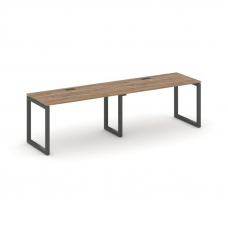 Style Project Рабочая станция 1 сторон. SN-5O.ORS-004 Дуб Табак/Металл Антрацит 3160*600*750