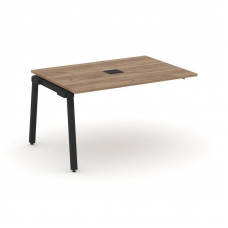 Style Project Проходной наб. элем. перег. стола SN-5A.NSPRG-003 Дуб Табак/Металл Черный 1380*980*750