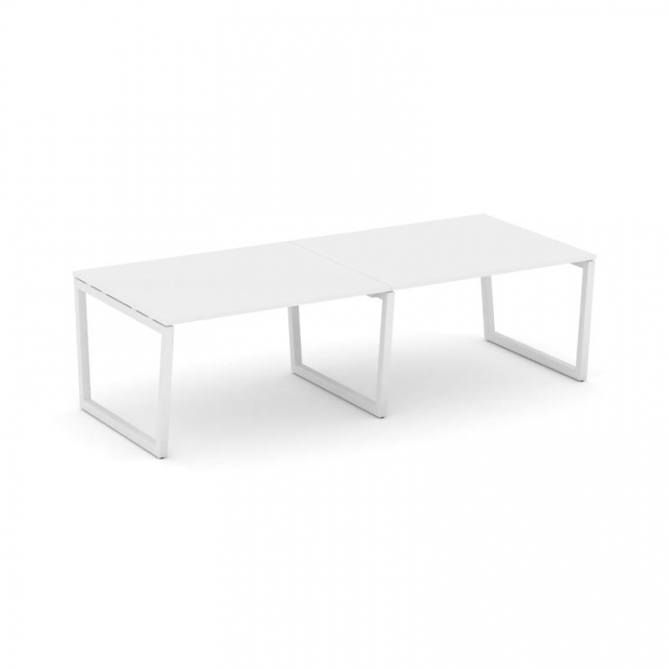 Style Project Стол переговорный SN-5T2.SPRG-042.3 Белый/Металл Белый 2360*1180*750