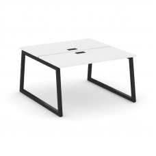 Style Project Рабочая станция 2-х сторон. SN-5T1.DRS-023 Белый/Металл Черный/Заглушка Пластик Черный