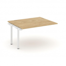 Style Project Проходной наб. элем. перег. стола SN-5P.NSPRG-032.3 Тиквуд Светлый/Металл Белый 1180*1