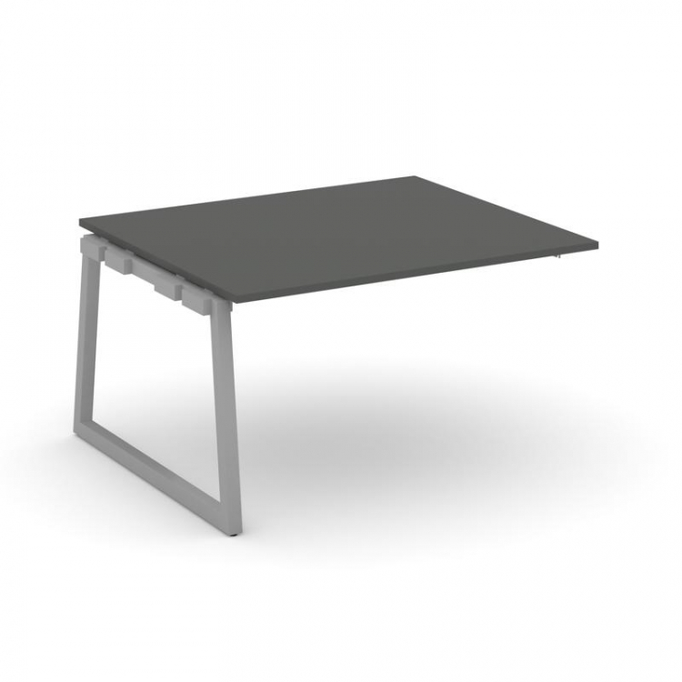 Style Project Проходной наб. элем. перег. стола SN-5T1.NSPRG-032.3 Антрацит/Металл Серый 1180*1180*7