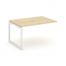 Style Project Проходной наб. элем. перег. стола SN-5O.NSPRG-003 Акация Лорка/Металл Белый 1380*980*7