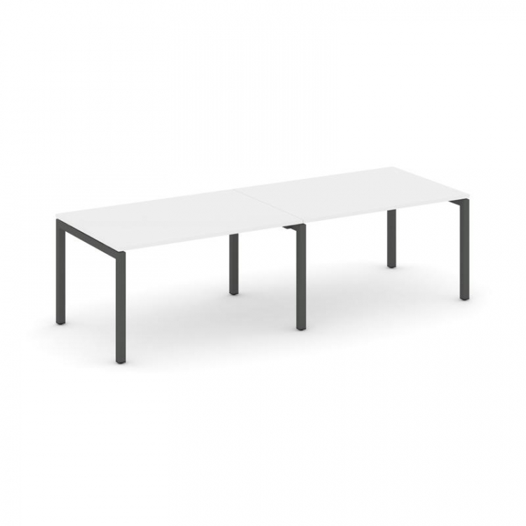 Style Project Стол переговорный SN-5P.SPRG-011.3 Белый/Металл Антрацит 1960*980*750