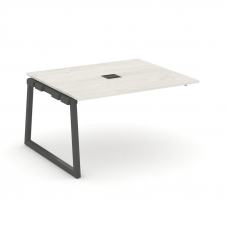 Style Project Проходной наб. элем. перег. стола SN-5T1.NSPRG-032 Дуб Наварра/Металл Антрацит/Заглушк