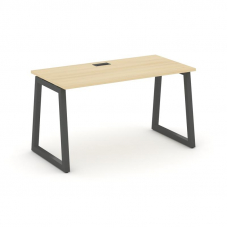 Style Project Стол письменный SN-5T1.SP-001 Акация Лорка/Металл Антрацит/Заглушка Пластик Черный 980