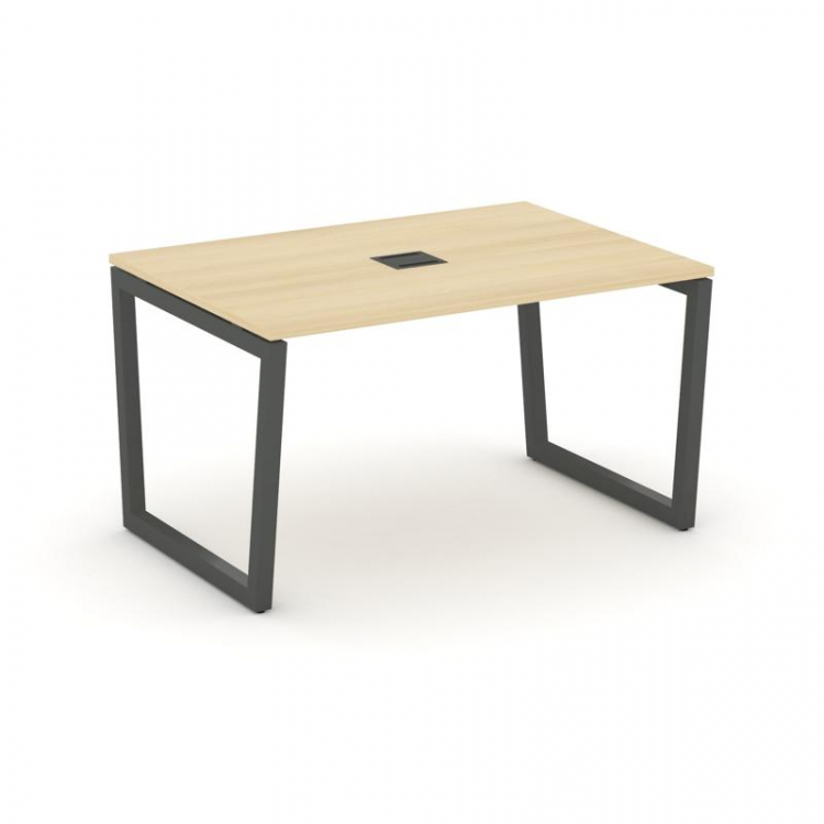 Style Project Стол переговорный SN-5T2.SPRG-004 Акация Лорка/Металл Антрацит/Заглушка Металл Антраци