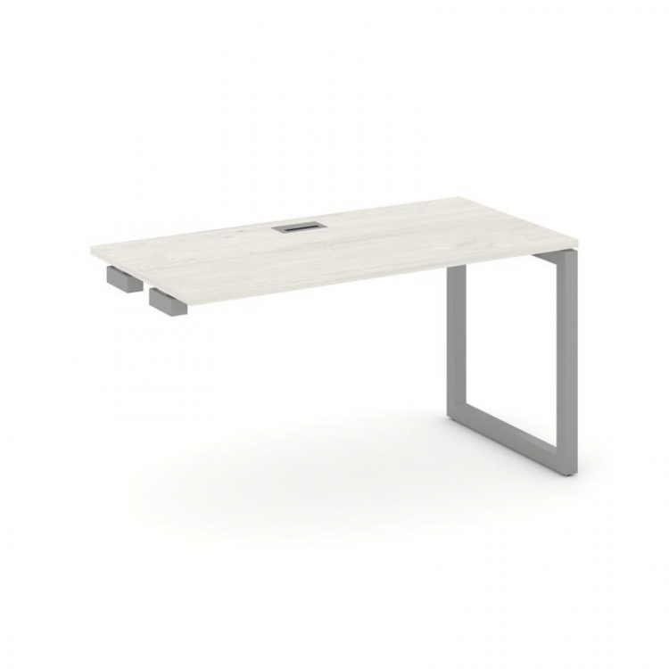 Style Project Стол-приставка к опор. элем. SN-5O.OPRS-023 Дуб Наварра/Металл Серый 1380*800*750
