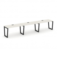 Style Project Рабочая станция 1 сторон. SN-5T2.ORS-053 Дуб Наварра/Металл Черный/Заглушка Пластик Че