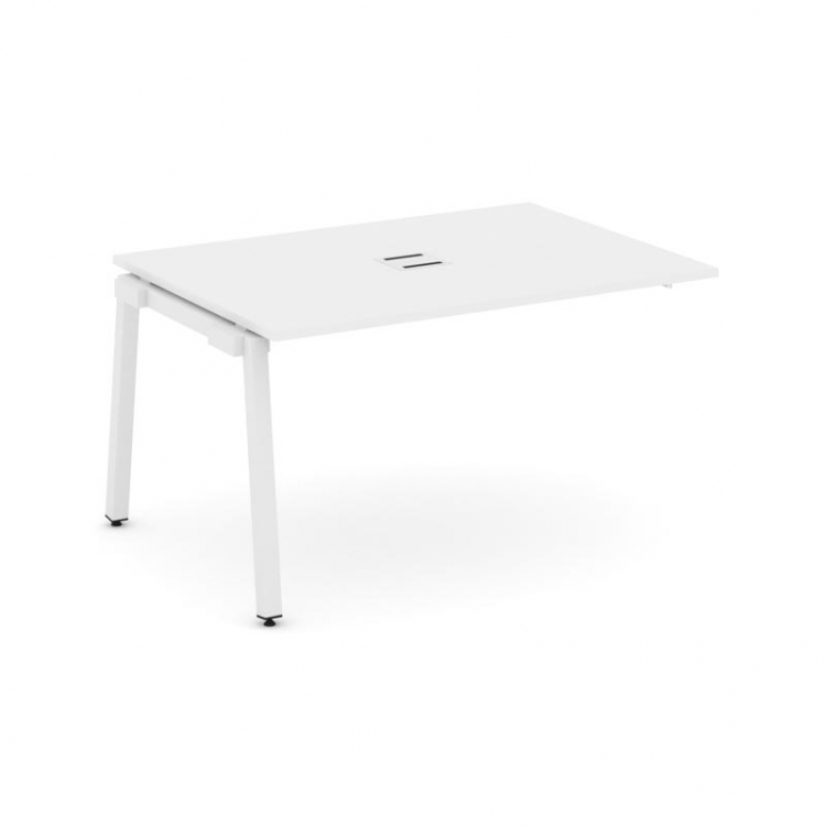 Style Project Проходной наб. элем. перег. стола SN-5A.NSPRG-001 Белый/Металл Белый 980*980*750