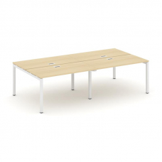 Style Project Рабочая станция 2-х сторон. SN-5P.DRS-041 Акация Лорка/Металл Белый 1960*1432*750