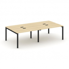 Style Project Рабочая станция 2-х сторон. SN-5P.DRS-033 Акация Лорка/Металл Черный 2760*1232*750