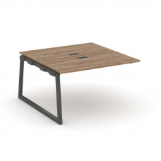 Style Project Проходной наб. элем. SN-5T1.DNRS-003 Дуб Табак/Металл Антрацит/Черный Пластик 1380*123