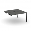 Style Project Стол-приставка к опор. элем. SN-5A.DPRS-002 Антрацит/Металл Черный 1180*1232*750