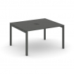 Style Project Стол переговорный SN-5P.SPRG-034 Антрацит/Металл Антрацит 1580*1180*750