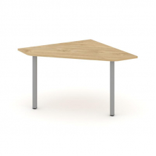 Style Project Угловой элемент перег. стола SN-5.UPRG-031 Тиквуд Светлый/Металл Серый 1180*1180*750